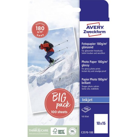 Avery Classic Inkjet 10X15Cm 180G
